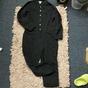 Black “boiler” suit/ jumpsuit